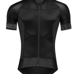 Force SHINE černý cyklistický dres - krátký rukáv POUZE XL (VÝPRODEJ)
