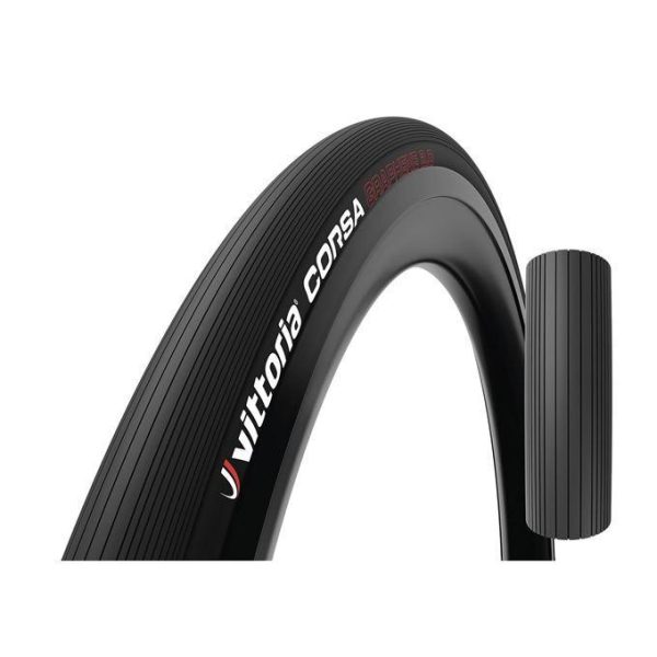 Vittoria Corsa 28 28" tub full black G2.0 (VÝPRODEJ)