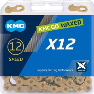 Kmc X12 Zlatý Waxed BOX řetěz