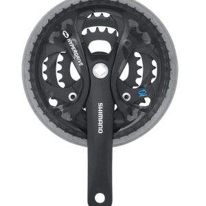 SHIMANO Kliky FCM361 48/38/28 černé 175+kryt