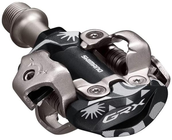 Shimano pedály SPD GRX PD-M8100-UG s kufry SM-SH51 (v krabičce)