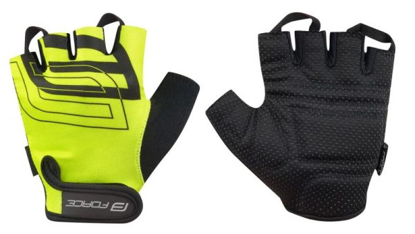 Force SPORT fluo cyklorukavice