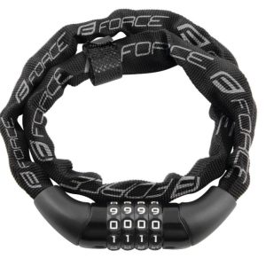 Force Zámek CHAIN kódový 120cm/4mm