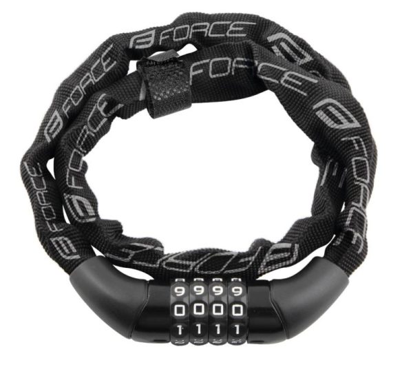 Force Zámek CHAIN kódový 120cm/4mm