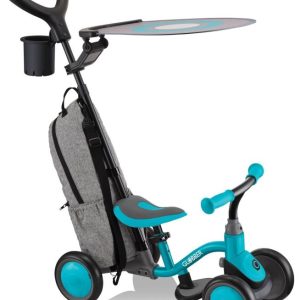 Globber Scooter Deluxe - Learning Bike 3in1 Deluxe -Teal odrážedlo 3v1