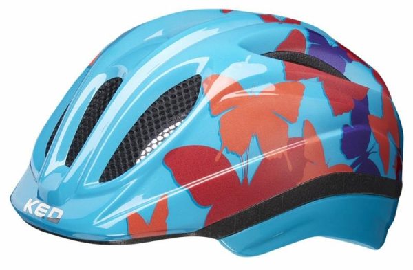 Ked Meggy II Trend butterfly blue cyklistická přilba