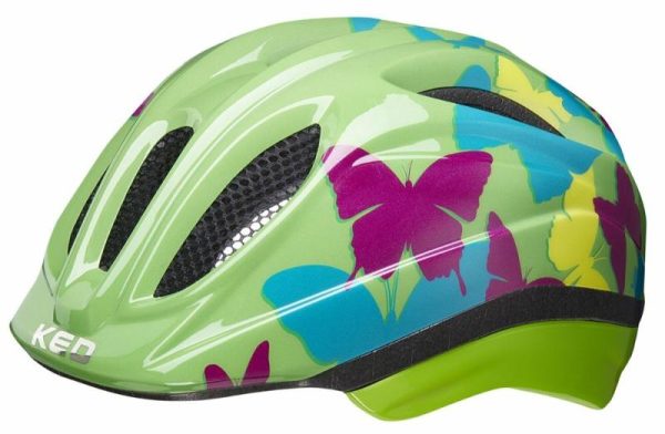 Ked Meggy II Trend butterfly green cyklistická přilba