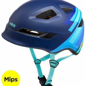 Ked Pop Mips blue juniorská cyklistická přilba