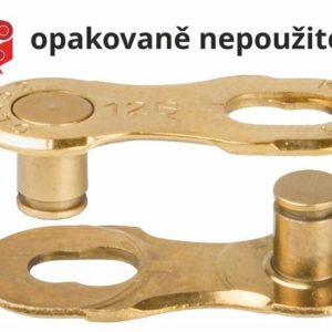 Kmc Spojka řetězu 12NR Ti-N Gold