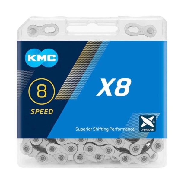 Kmc X-8 BOX Stříbrný řetěz