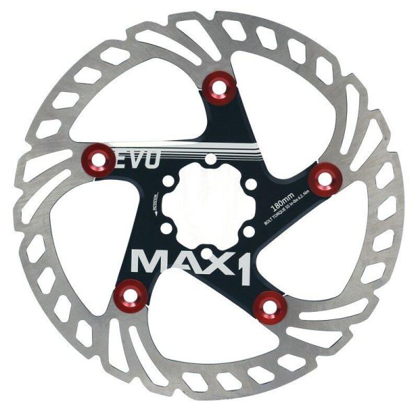 Max1 brzdový kotouč Evo 180 mm černý