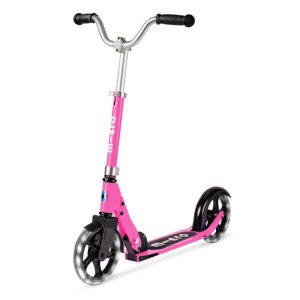 Micro Cruiser LED pink koloběžka