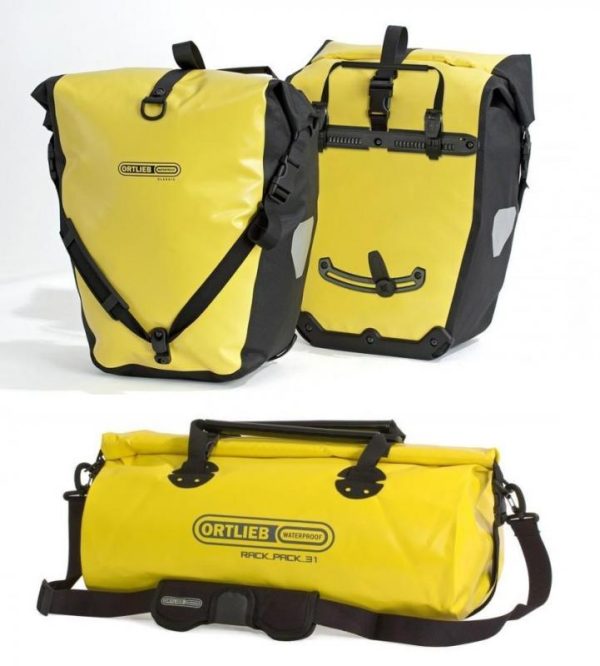 Ortlieb Back-roller Classic zadní brašny + Ortlieb Rack-Pack 24l