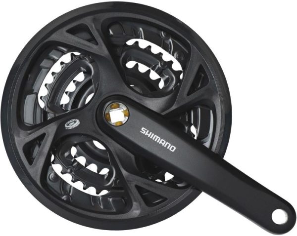 Shimano FCM371 48/36/26 175mm černé S Krytem kliky