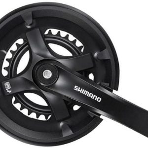 Shimano Tourney FC-TY5012 2X7/8 46/30Z. černé 175mm kliky