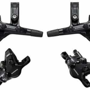 Shimano brzda kotoučová MT410 černá přední a zadní/J-kit