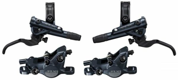 Shimano brzda kotoučová SLX M7100 přední a zadní (J-kit) komplet bez kotoučů