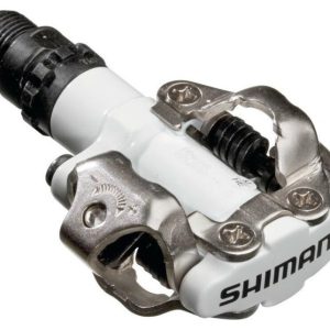 Shimano pedály SPD PD-M520W bílé s kufry SM-SH51 v krabičce