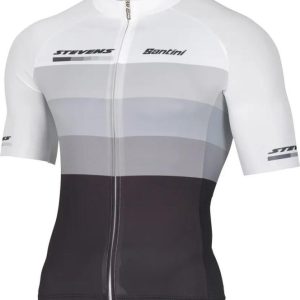 Stevens Aero Equipe Bílo/černý Krátký Rukáv dres