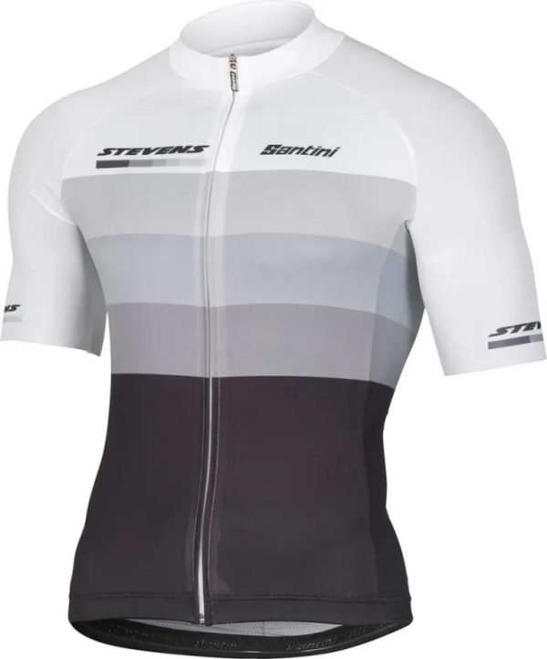 Stevens Aero Equipe Bílo/černý Krátký Rukáv dres