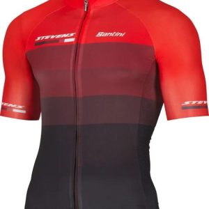 Stevens Aero Equipe červeno/černý Krátký Rukáv dres