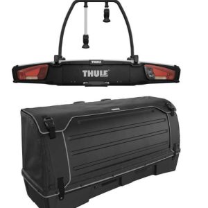 Thule VeloSpace XT 938 nosič na tažné - 2 kola + Thule BackSpace XT box na nosič