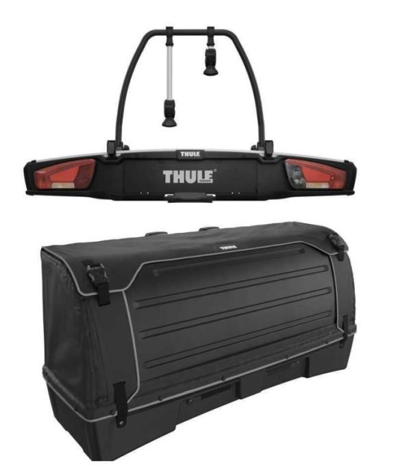 Thule VeloSpace XT 938 nosič na tažné - 2 kola + Thule BackSpace XT box na nosič