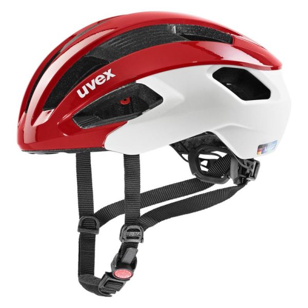 Uvex Rise Cc 2022 Red - White Mat