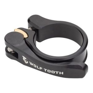 Wolf Tooth Sedlová Objímka 31.8mm Černá Quick Release