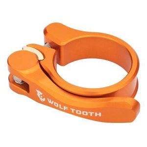 Wolf Tooth Sedlová Objímka 34.9mm Oranžová Quick Release