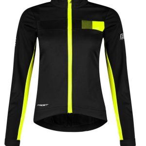 Force FROST černo-fluo dámská softshell cyklobunda POUZE M (VÝPRODEJ)