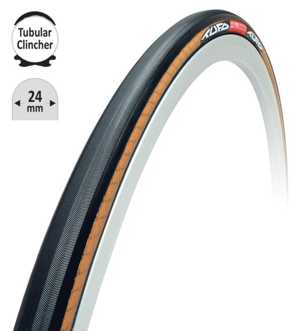 TUFO Galuska-clincher T.C S33 PRO černo-béž. 28" /24mm