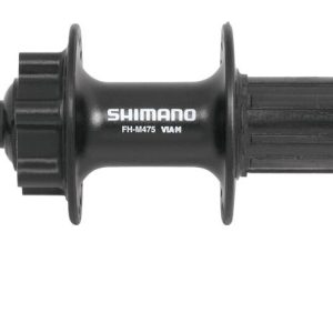 SHIMANO Náboj zadní FHM475 černý kot. 6 děr 36 děr