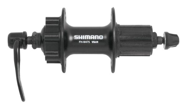 SHIMANO Náboj zadní FHM475 černý kot. 6 děr 36 děr