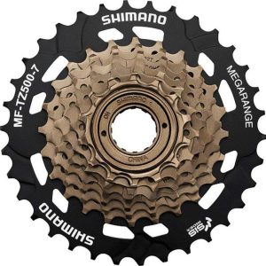 Shimano 7-kolo MF-TZ500 14-34 zubů Megarange