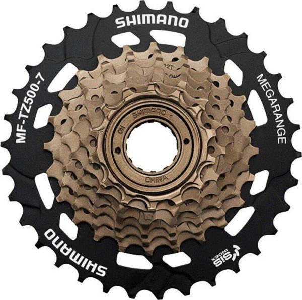 Shimano 7-kolo MF-TZ500 14-34 zubů Megarange