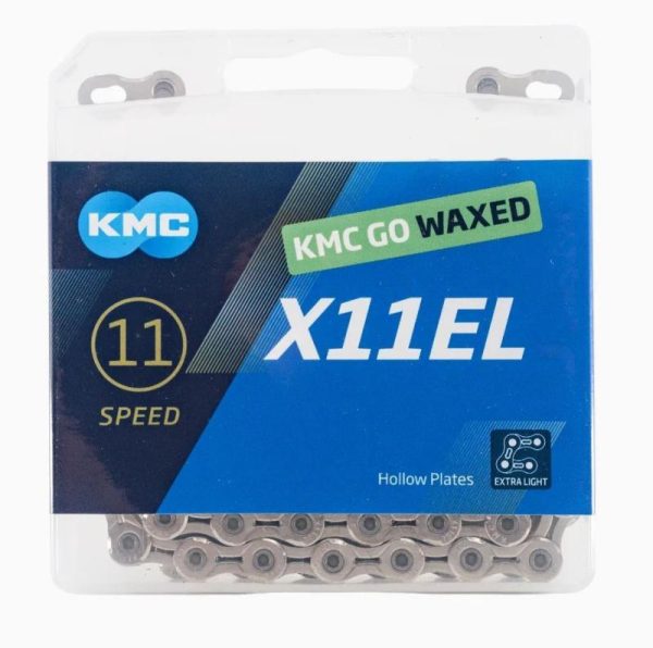 Kmc X11 EL Stříbrný Waxed BOX řetěz