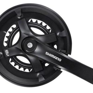 Shimano Tourney FC-TY5012 2X7/8 46/30Z. černé 170mm kliky